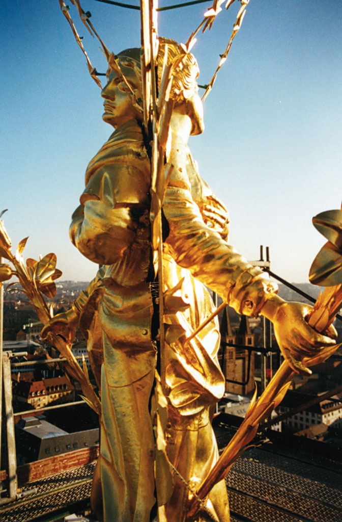 Sie gibt der Stadt ein Gesicht